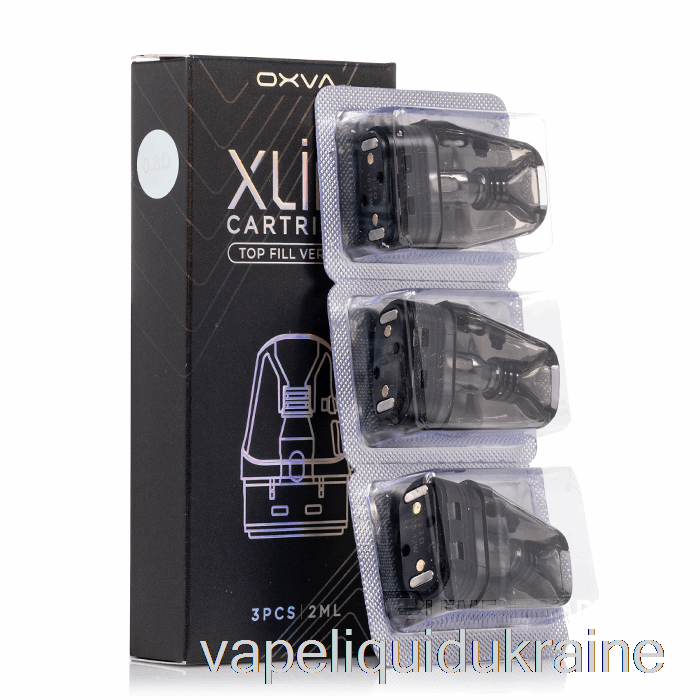 Vape Liquid Ukraine OXVA XLIM Top-Fill Replacement Pods 0.8ohm Pods